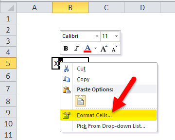 Excel 如何插入下标和上标