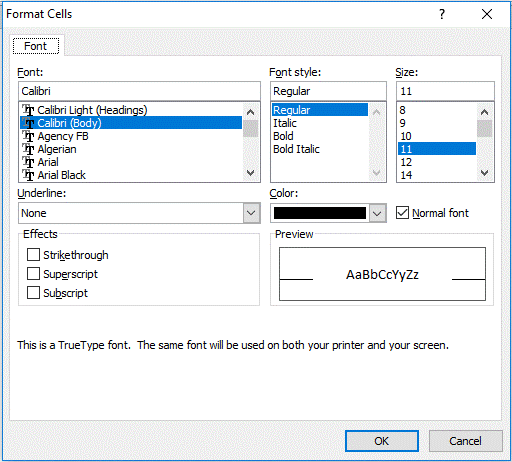 Excel 如何插入下标和上标