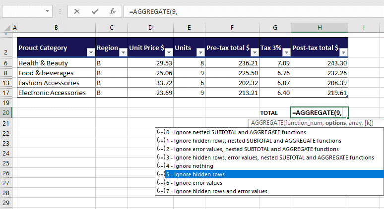 Excel 如何仅对筛选的单元格求和