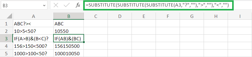 Excel 如何裁剪字符