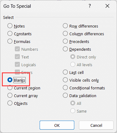 Excel 如何删除空列