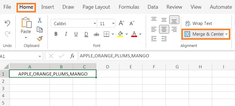 Excel 如何合并单元格而不会丢失数据