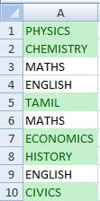 Excel 如何在列中防止重复值