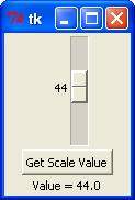 Python 3 - Tkinter 的 Scale 控件