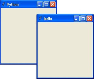 Python 3 - Tkinter Toplevel