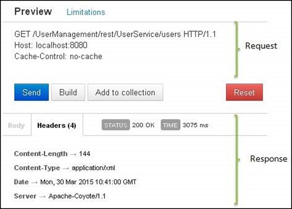 RESTful Web Services - 消息