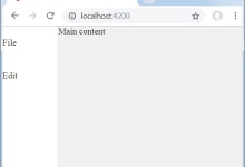 Angular Material 7 - SideNav|极客教程
