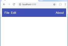 Angular Material 7 - 工具栏|极客教程