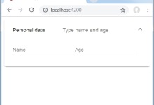 Angular Material 7 - Expansion Panel|极客教程