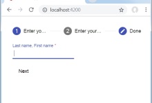 Angular Material 7 - Stepper|极客教程
