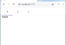 Angular Material 7 - 标签页|极客教程