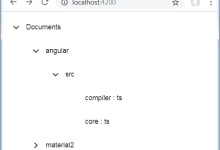 Angular Material 7-树|极客教程
