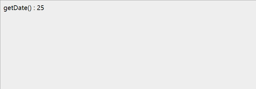 JavaScript - Date getDate()方法