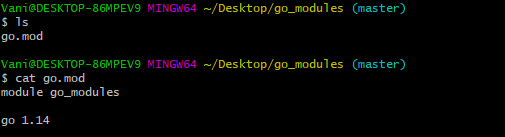 Golang 如何创建模块