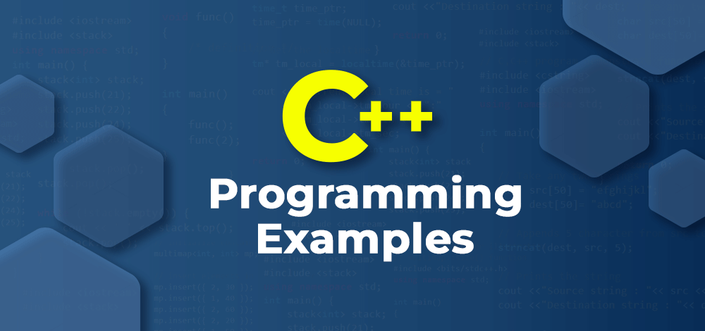 C++编程示例