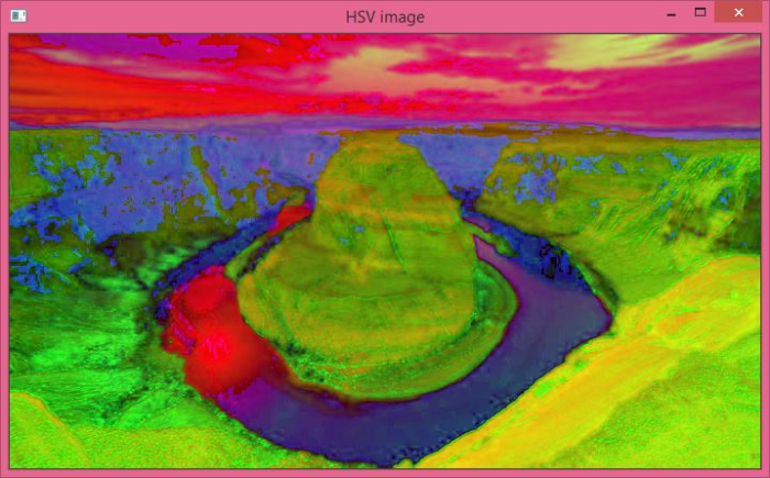 如何使用OpenCV Python将RGB图像转换为HSV图像？