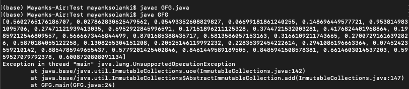 将流收集到Java不可变集合中