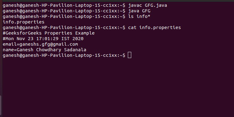 Java 中的 Properties 类