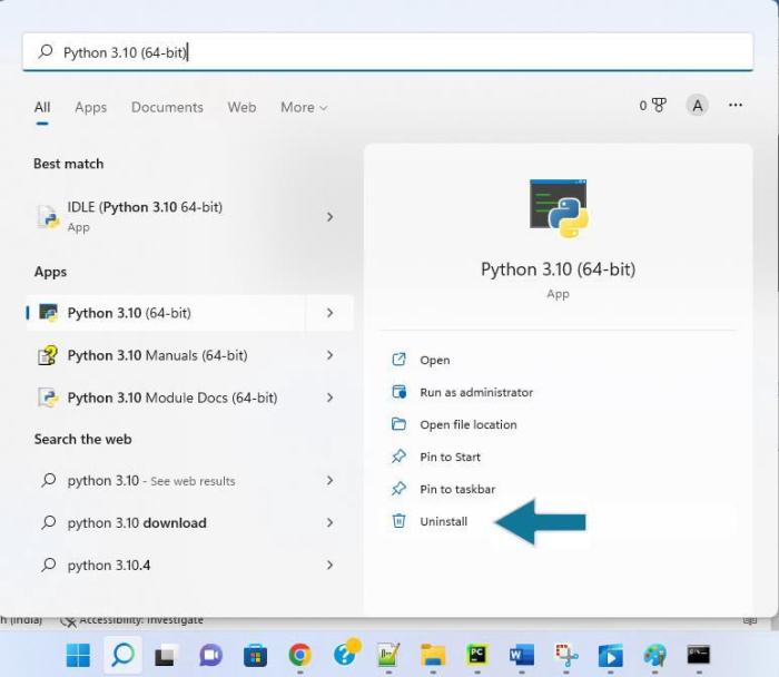 如何从我的Windows机器中移除Python？