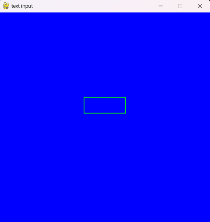 如何用Pygame创建文本输入框？
