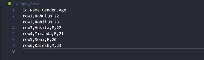 如何使用Python仅删除CSV中的一行？