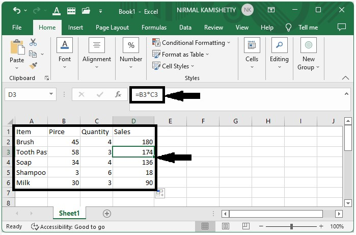 在Excel中固定公式单元格（改变单元格引用为绝对）