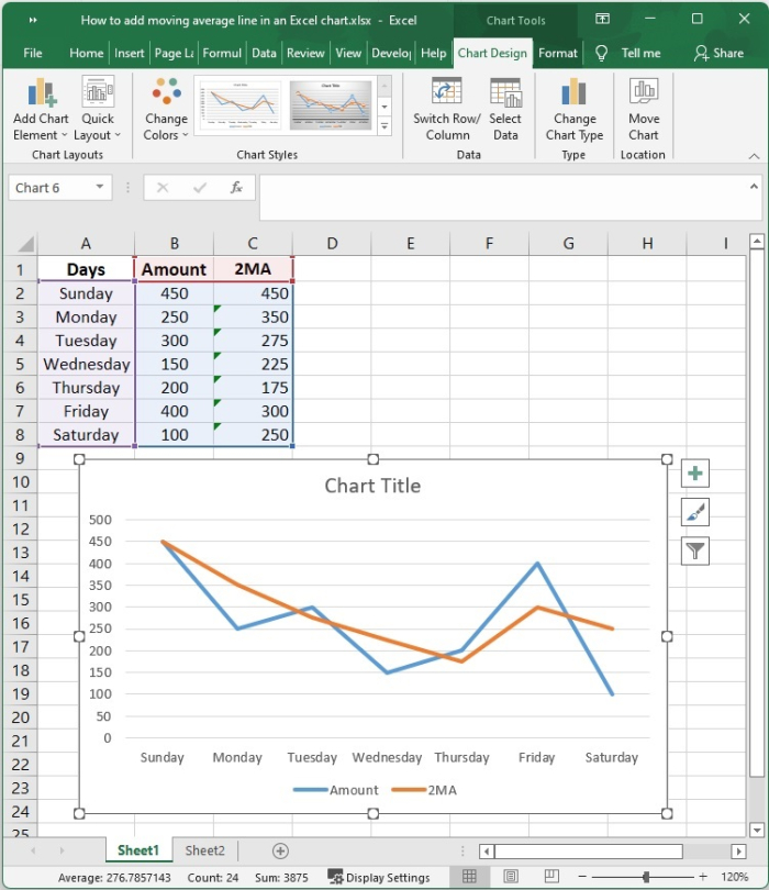 如何在Excel图表中添加次要网格线？