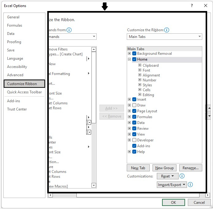 如何在Excel Ribbon中添加下标和上标？