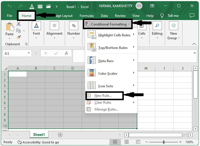 如何在Excel中对奇偶行/列应用底纹？