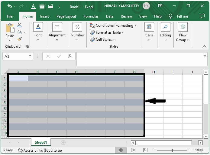 如何在Excel中对奇偶行/列应用底纹？