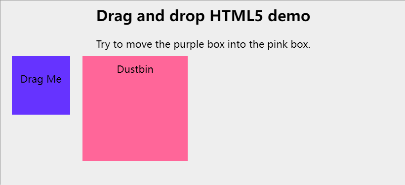 HTML5 - 拖放
