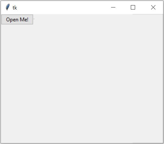 Tkinter Python 中的可折叠面板