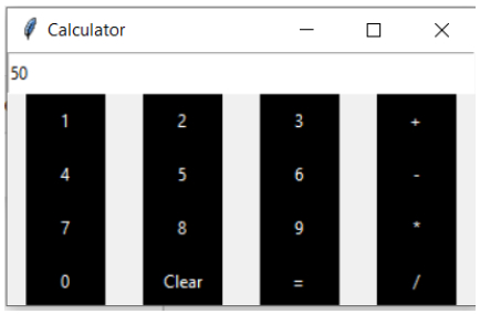 在Python中使用Tkinter创建简单的GUI计算器
