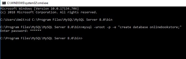 创建mysql数据库命令_数据库命令  第1张
