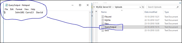 MySQL 如何将MySQL查询结果保存为Excel或.txt文件？