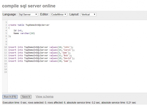 MySQL 如何在SQL Server中编写MySQL中的“LIMIT”