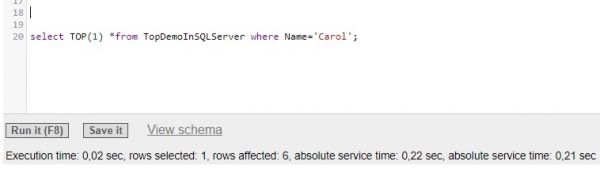 MySQL 如何在SQL Server中编写MySQL中的“LIMIT”