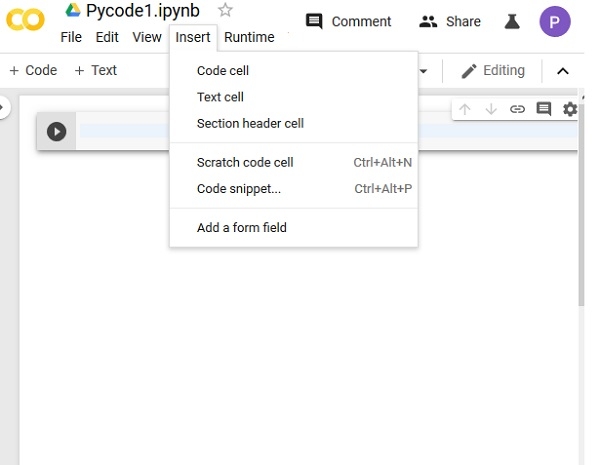 如何在Google Colaboratory上运行Python代码？