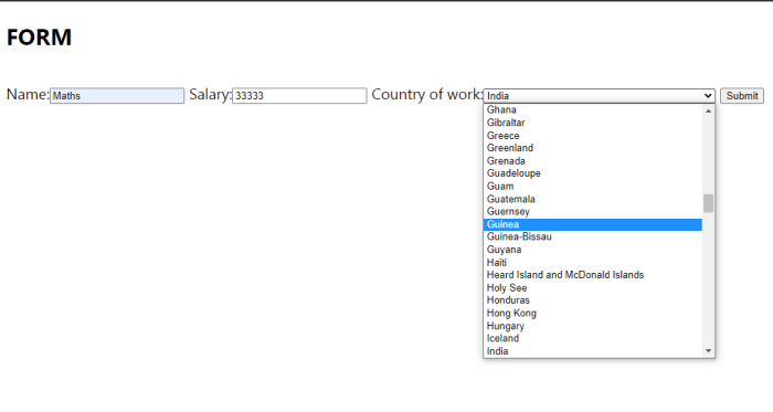 如何在Django中创建一个国家字段? 如何在Django中创建一个国家字段?