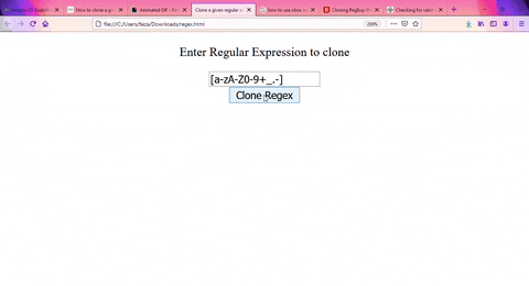 如何在JavaScript中克隆给定的正则表达式