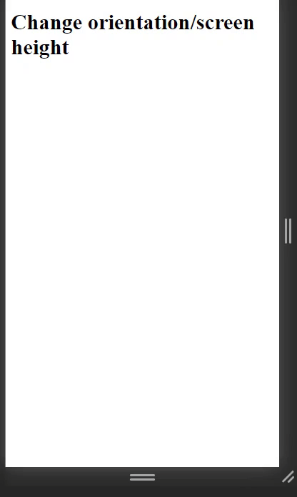 如何使用JavaScript检测虚拟键盘