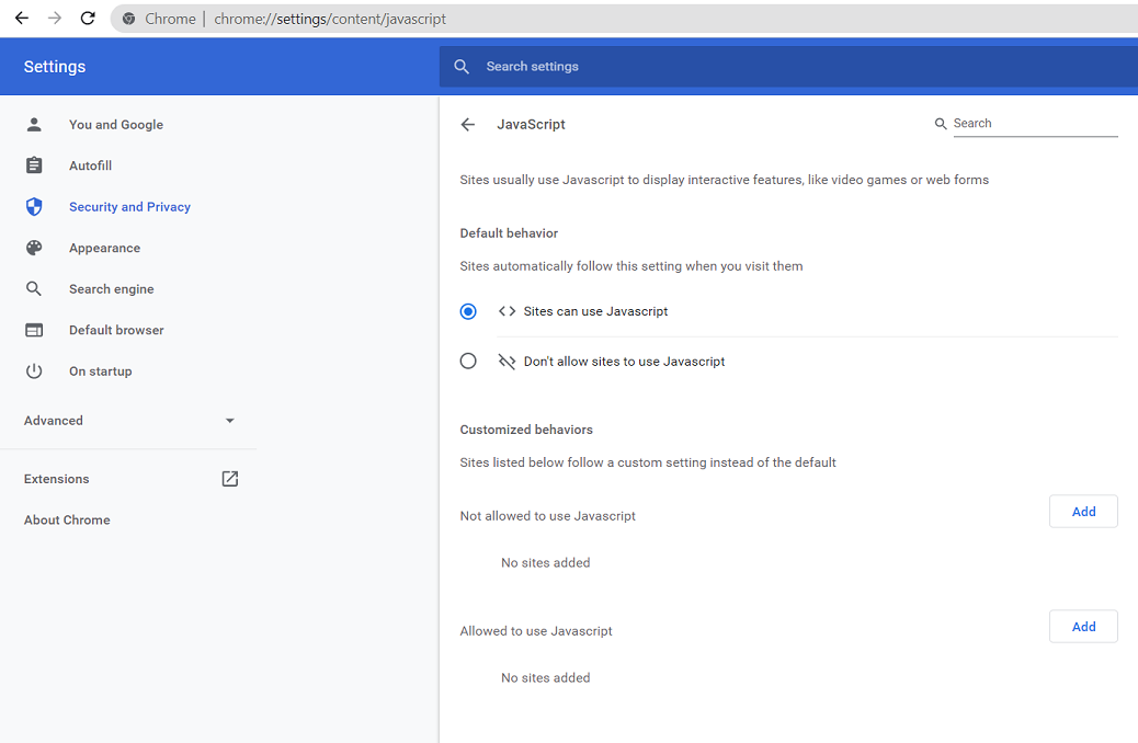如何消除JavaScript错误提示
