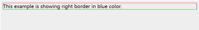 CSS border-top-color 属性