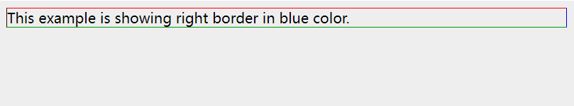 CSS border-bottom-color 属性