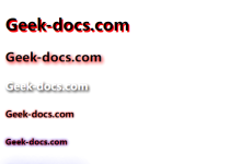 CSS3 阴影|极客教程