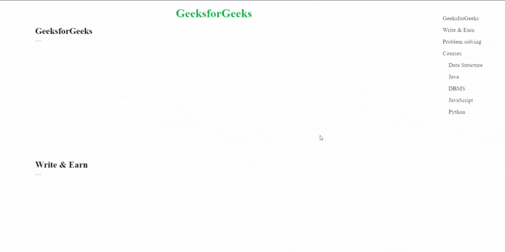 使用HTML、CSS和JavaScript实现滚动监听