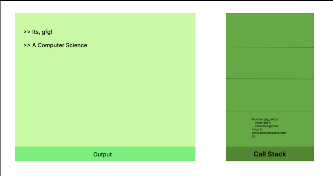 JavaScript 调用栈如何处理函数调用