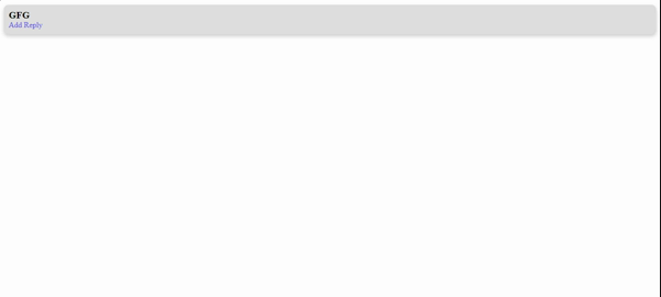 使用HTML CSS和JavaScript设计嵌套聊天评论