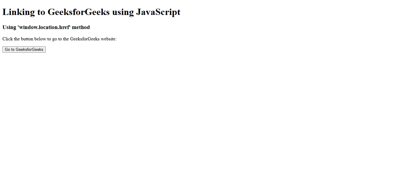 JavaScript 如何让浏览器导航到URL