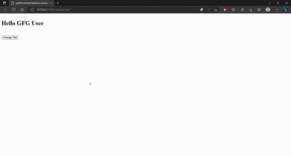 JavaScript 访问和修改内容的不同类型的DOM